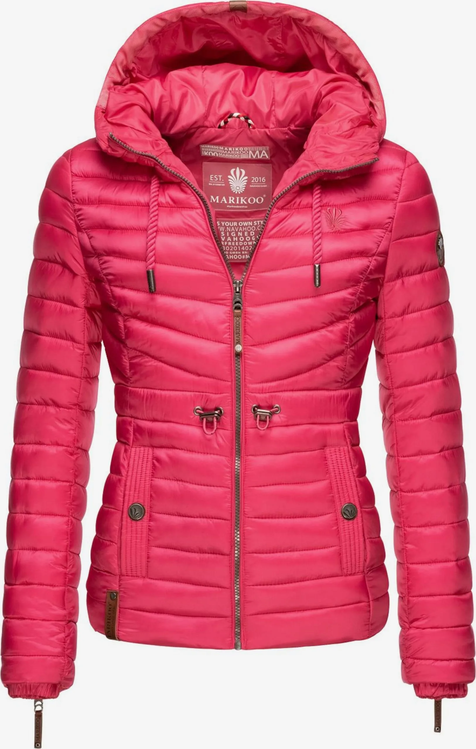 Marikoo Tussenjassen Tussenjas Dames Framboos 3 Marikoo Tussenjassen Tussenjas Dames Framboos