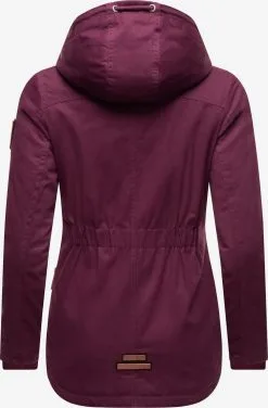 Marikoo Winterjassen Winterjas Bikoo Dames Wijnrood -Groot Warenhuis Marikoo 04034392d7f1aa78d7f1e32d7df8ddf7