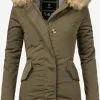 Marikoo Parkas Winterparka Karmaa Dames Kaki -Groot Warenhuis Marikoo 04eb9ea14ba7c5007464c40686586081