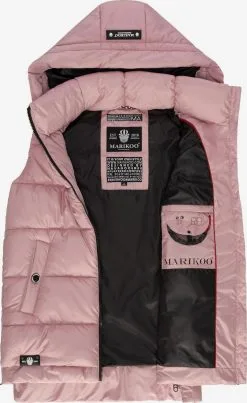 Marikoo Bodywarmers Bodywarmer Zarinaa Dames Rosa -Groot Warenhuis Marikoo 06aaa8a14b122e4c4bac2a42a58b3a14
