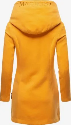 Marikoo Wintermantels Wintermantel Maikoo Dames Safraan -Groot Warenhuis Marikoo 088649a776a2af7bd52c01ce3e02b587