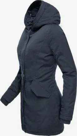 Marikoo Parkas Winterparka Karmaa Dames Navy -Groot Warenhuis Marikoo 097a603494524b4c7820e80bebaaff6f