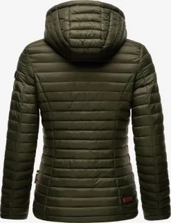 Marikoo Tussenjassen Tussenjas Asraa Dames Olijfgroen -Groot Warenhuis Marikoo 09adaad1396af9a26925cfa5258f9e49