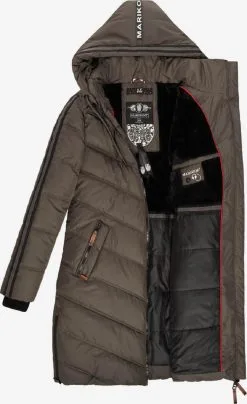 Marikoo Wintermantels Wintermantel Armasa Dames Antraciet -Groot Warenhuis Marikoo 0ca384e13a23976884d26f4be8042dc4