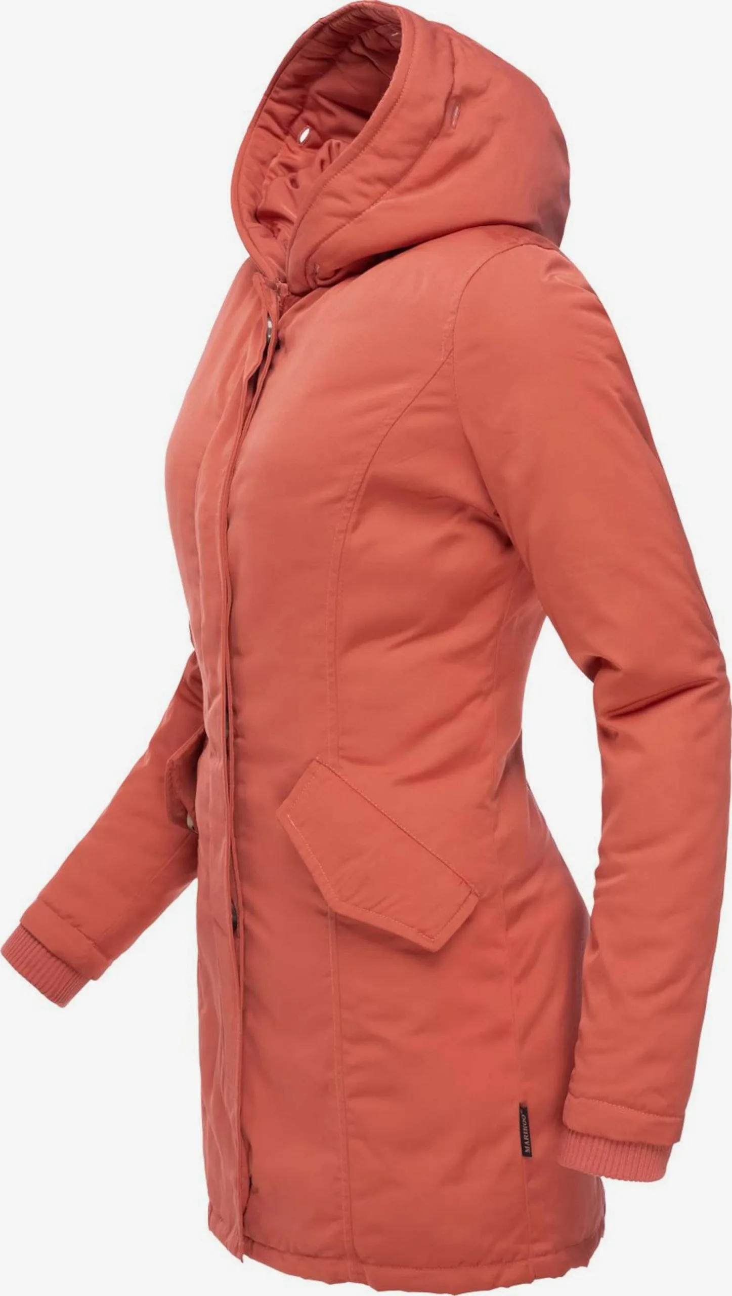 Marikoo Parkas Winterparka Karmaa Dames Zalm Roze 6 Marikoo Parkas Winterparka Karmaa Dames Zalm Roze - Afbeelding 4