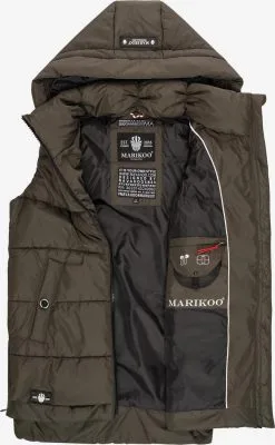 Marikoo Bodywarmers Bodywarmer Zarinaa Dames Antraciet -Groot Warenhuis Marikoo 0f3f902d3f8757eac9c2ab21f97d63b7