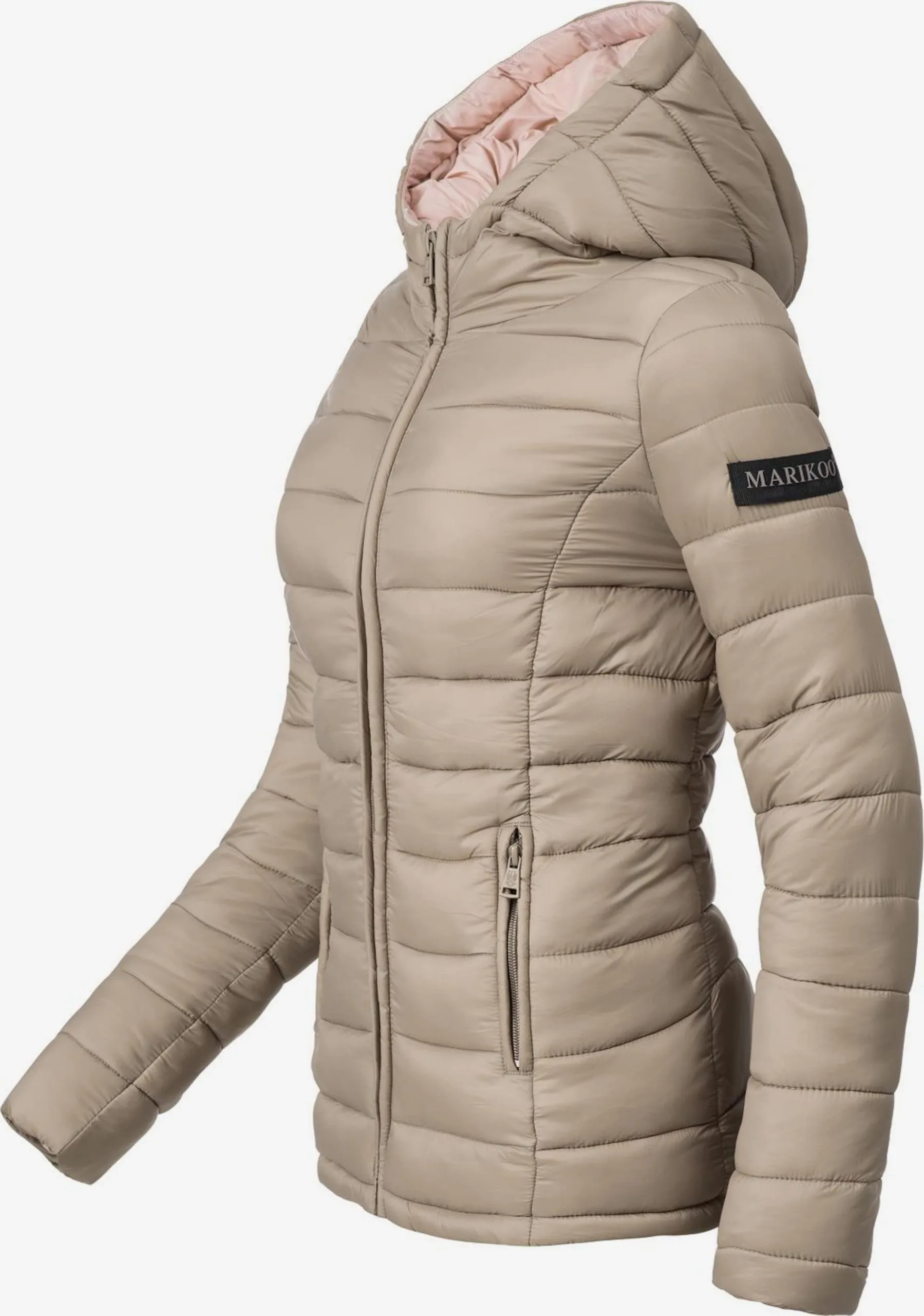 Marikoo Outdoor Jassen Functionele Jas Dames Lichtbeige 5 Marikoo Outdoor Jassen Functionele Jas Dames Lichtbeige - Afbeelding 3
