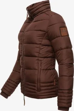 Marikoo Winterjassen Winterjas Sole Dames Chocoladebruin -Groot Warenhuis Marikoo 11dc0c581c5f51217caf2bdf303fafd0
