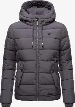 Marikoo Winterjassen Winterjas Taisaa Dames Donkergrijs -Groot Warenhuis Marikoo 135c24285ff289205ade541eae4bc055