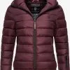 Marikoo Winterjassen Winterjas Poison Dames Bordeaux -Groot Warenhuis Marikoo 13973f044a4e77ddab97ad825a129edb
