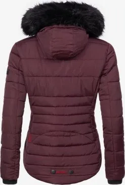 Marikoo Winterjassen Winterjas Lotusblüte Dames Bourgogne -Groot Warenhuis Marikoo 172240e0f0968f736fd441da14352275