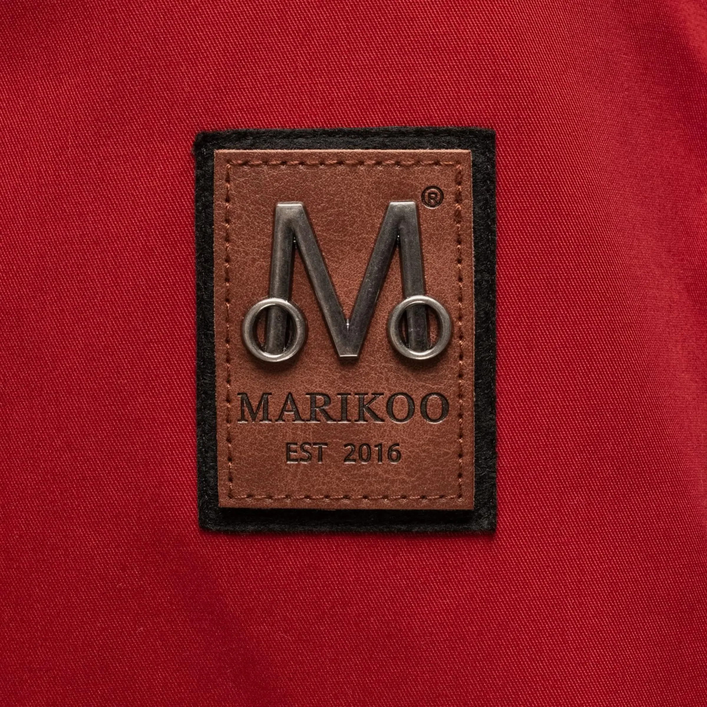 Marikoo Tussenjassen Tussenjas Babetaa Dames Kersrood 8 Marikoo Tussenjassen Tussenjas Babetaa Dames Kersrood - Afbeelding 6