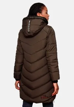 Marikoo Wintermantels Wintermantel Armasa Dames Bruin -Groot Warenhuis Marikoo 19d4ffd67a7ac3916ef99d8d5979d859