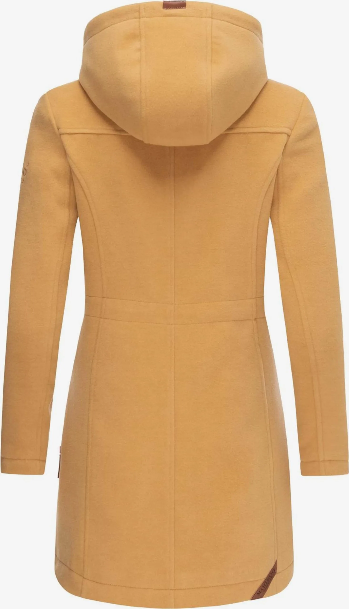 Marikoo Wintermantels Wintermantel Dames Bruin 4 Marikoo Wintermantels Wintermantel Dames Bruin - Afbeelding 3