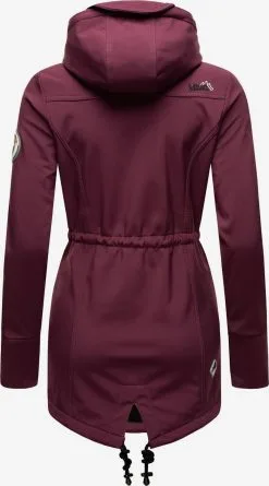 Marikoo Regenmantels Functionele Mantel Zimtzicke Dames Bordeaux -Groot Warenhuis Marikoo 1bdca015aa940b5d8da25b87880da5ec