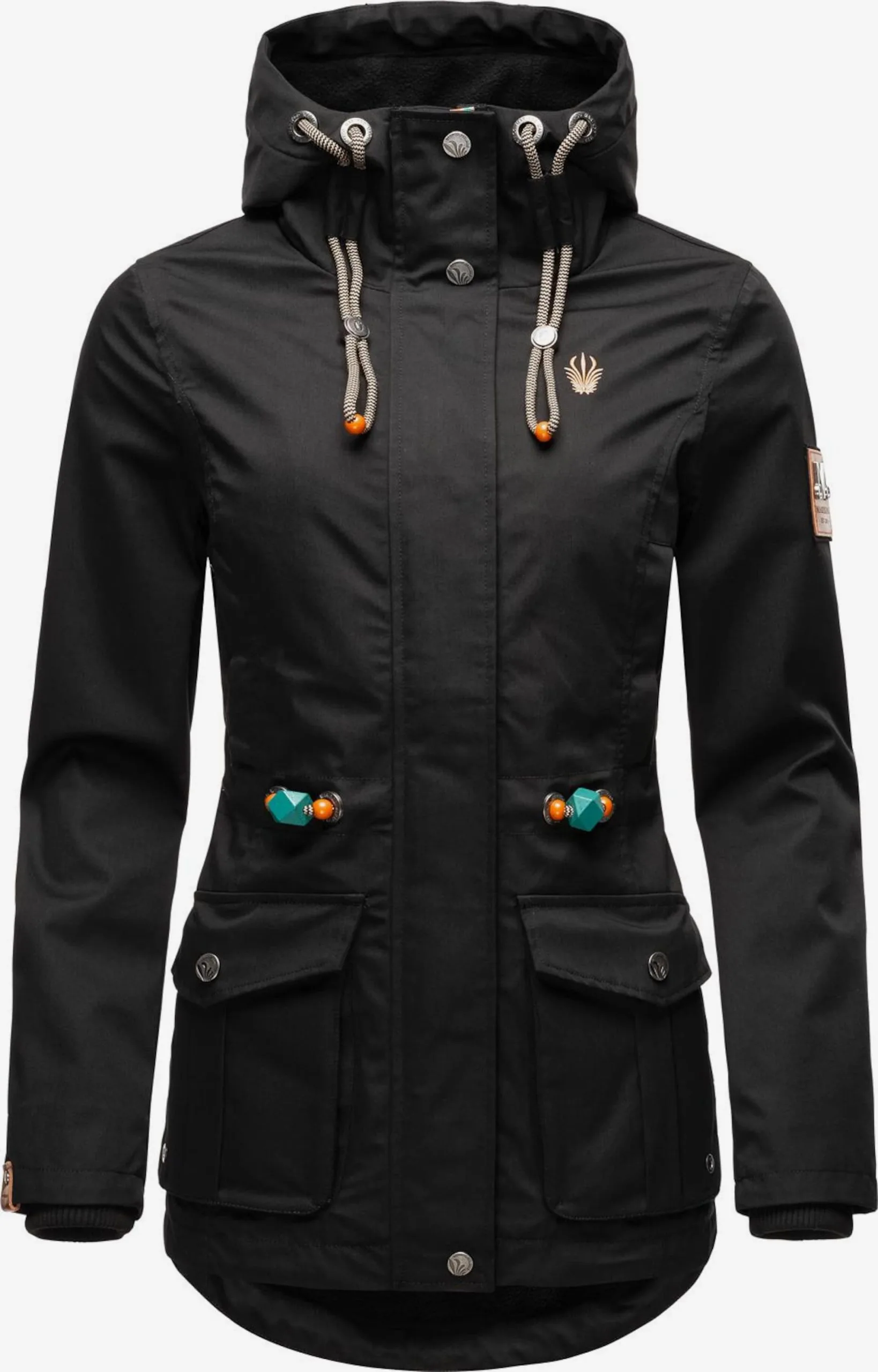 Marikoo Tussenjassen Tussenjas Babetaa Dames Zwart 3 Marikoo Tussenjassen Tussenjas Babetaa Dames Zwart