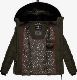 Marikoo Winterjassen Winterjas Qesraa Dames Antraciet -Groot Warenhuis Marikoo 204f91aba11b9cf59bff7abff45b71e8