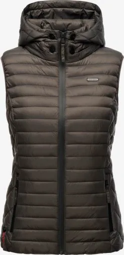Marikoo Bodywarmers Bodywarmer Hasenpfote Dames Antraciet