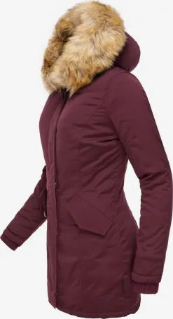Marikoo Parkas Winterparka Karmaa Dames Wijnrood -Groot Warenhuis Marikoo 2703a6ae31236f50e92b6ad1fc3aff68