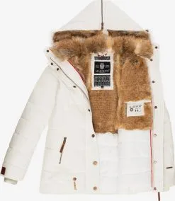 Marikoo Winterjassen Winterjas Nekoo Dames Wit -Groot Warenhuis Marikoo 2c9be34cd1c2345e9f9d8eae732c39f0
