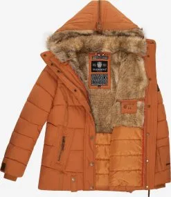 Marikoo Winterjassen Winterjas Nekoo Dames Cognac / Lichtbruin -Groot Warenhuis Marikoo 3224e1a1cb9f3a5d56d478a06ba188f6