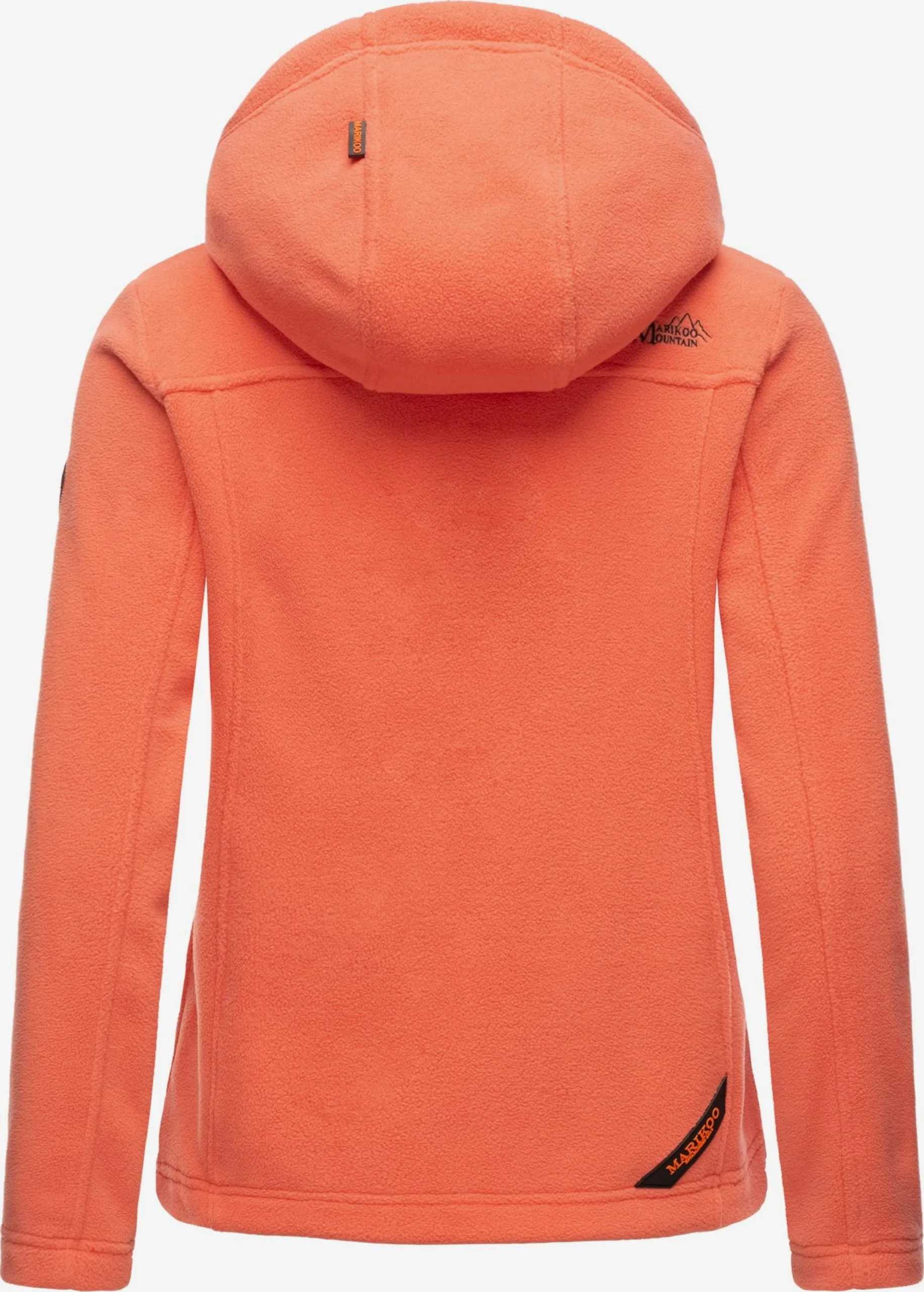 Marikoo Outdoor Jassen Fleece Jas Mount Iwaki Dames Oranje 5 Marikoo Outdoor Jassen Fleece Jas Mount Iwaki Dames Oranje - Afbeelding 3