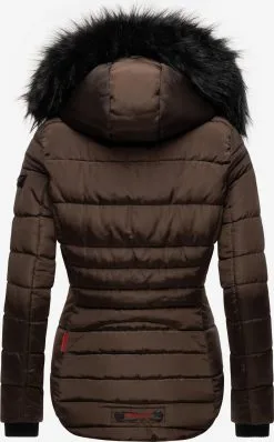 Marikoo Winterjassen Winterjas Lotusblüte Dames Bruin -Groot Warenhuis Marikoo 346e8aacc87ec33eb026300adc0d3c27