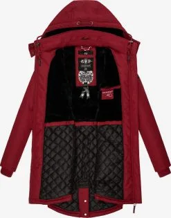 Marikoo Parkas Winterparka Kamii Dames Rood -Groot Warenhuis Marikoo 394b984efd3fb8986817d2d26b30e7ed