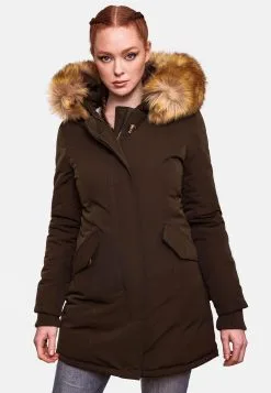 Marikoo Parkas Winterparka Karmaa Dames Bruin -Groot Warenhuis Marikoo 3a7be6a1f02a4147155463b44ad1450b