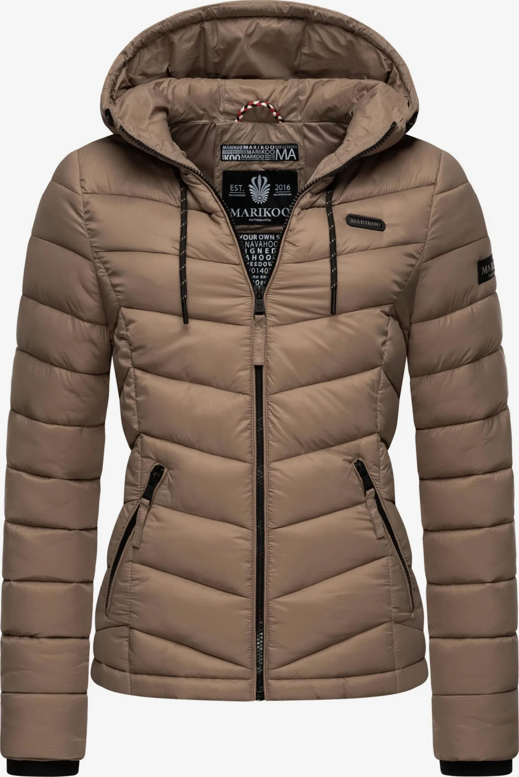 Marikoo Tussenjassen Tussenjas Kuala Dames Bruin 3 Marikoo Tussenjassen Tussenjas Kuala Dames Bruin