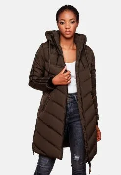 Marikoo Wintermantels Wintermantel Armasa Dames Bruin -Groot Warenhuis Marikoo 42c048db079a8692a22954d2c447ec79
