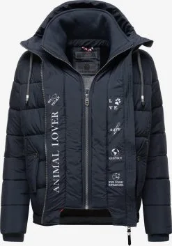 Marikoo Winterjassen Winterjas Taisaa Dames Navy -Groot Warenhuis Marikoo 45ae20bddc66e3f42825b29256b23c4e