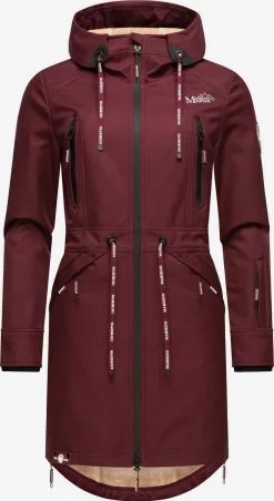 Marikoo Parkas Tussenparka Dames Bordeaux
