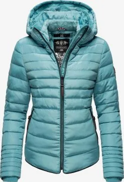 Marikoo Winterjassen Winterjas Amber Dames Blauw