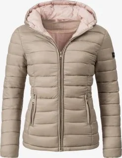 Marikoo Outdoor Jassen Functionele Jas Dames Lichtbeige