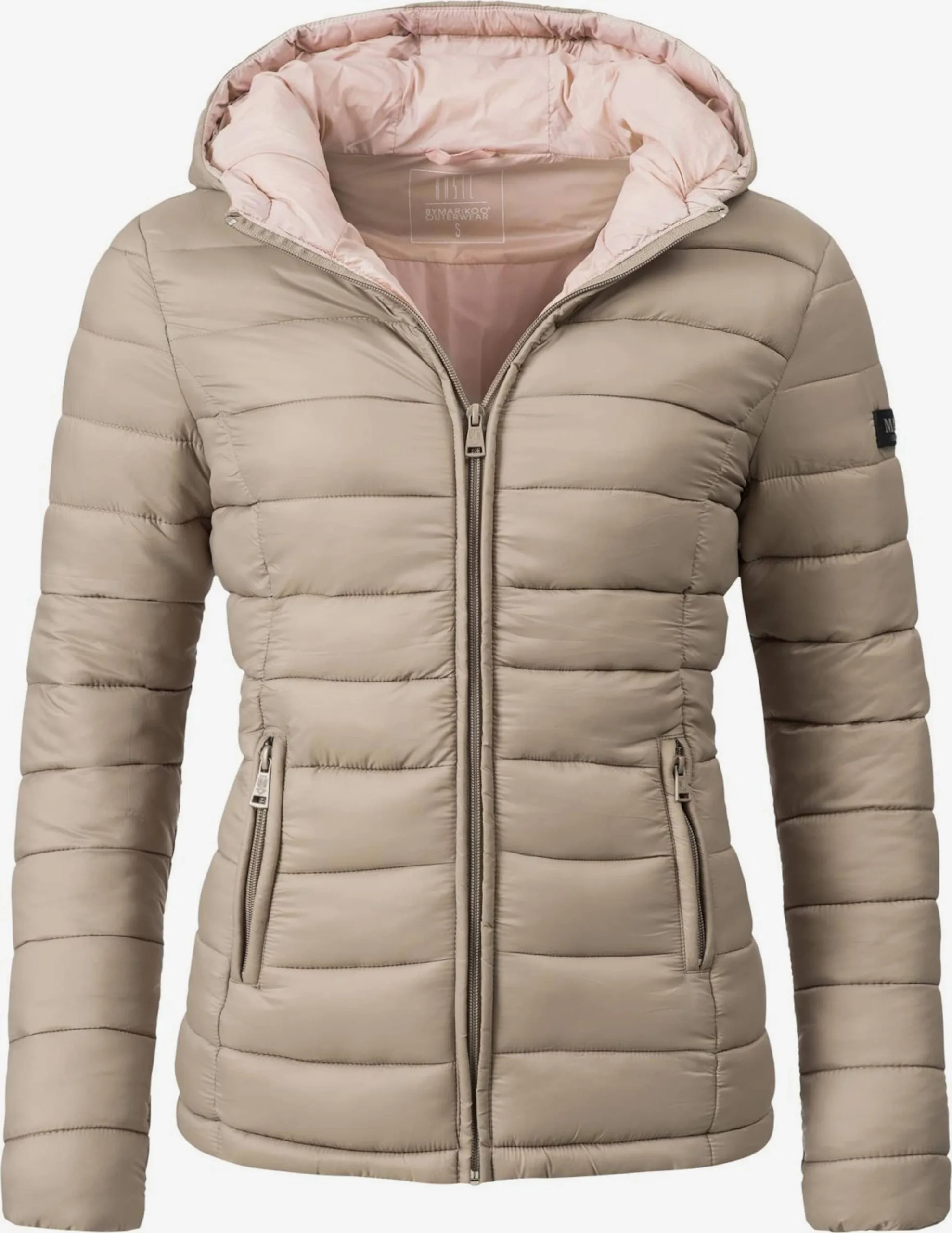 Marikoo Outdoor Jassen Functionele Jas Dames Lichtbeige 3 Marikoo Outdoor Jassen Functionele Jas Dames Lichtbeige