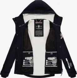 Marikoo Tussenjassen Tussenjas Dames Blauw -Groot Warenhuis Marikoo 4a77bea0d2f26dc9d8e4370767f184de