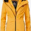 Marikoo Outdoor Jassen Functionele Jas Erdbeere Dames Geel -Groot Warenhuis Marikoo 4beaca6eb7e1049b04821f26303524ce