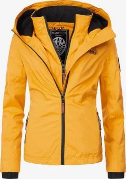 Marikoo Outdoor Jassen Functionele Jas Erdbeere Dames Geel