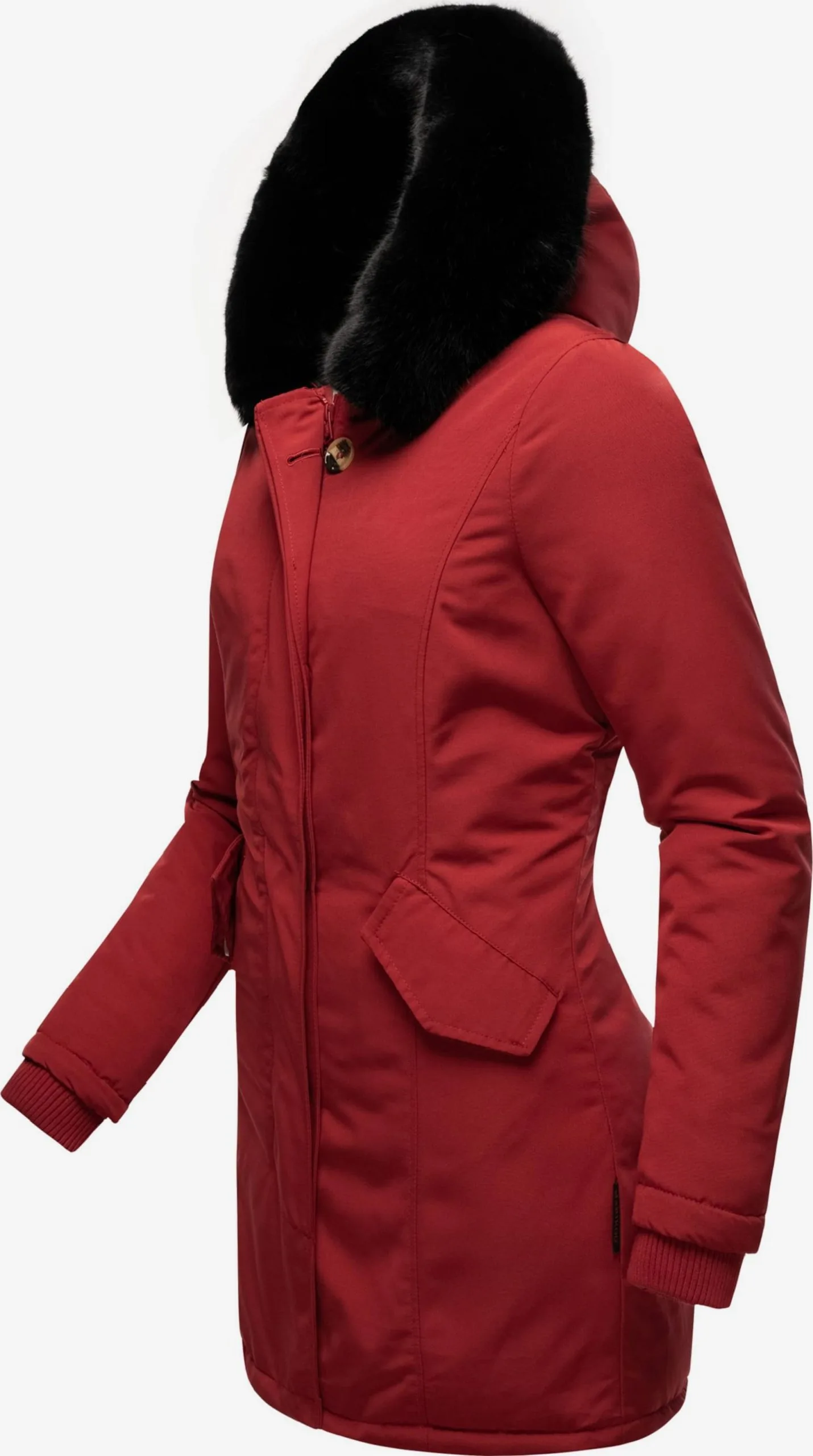 Marikoo Parkas Winterparka Karmaa Dames Rood 4 Marikoo Parkas Winterparka Karmaa Dames Rood - Afbeelding 2