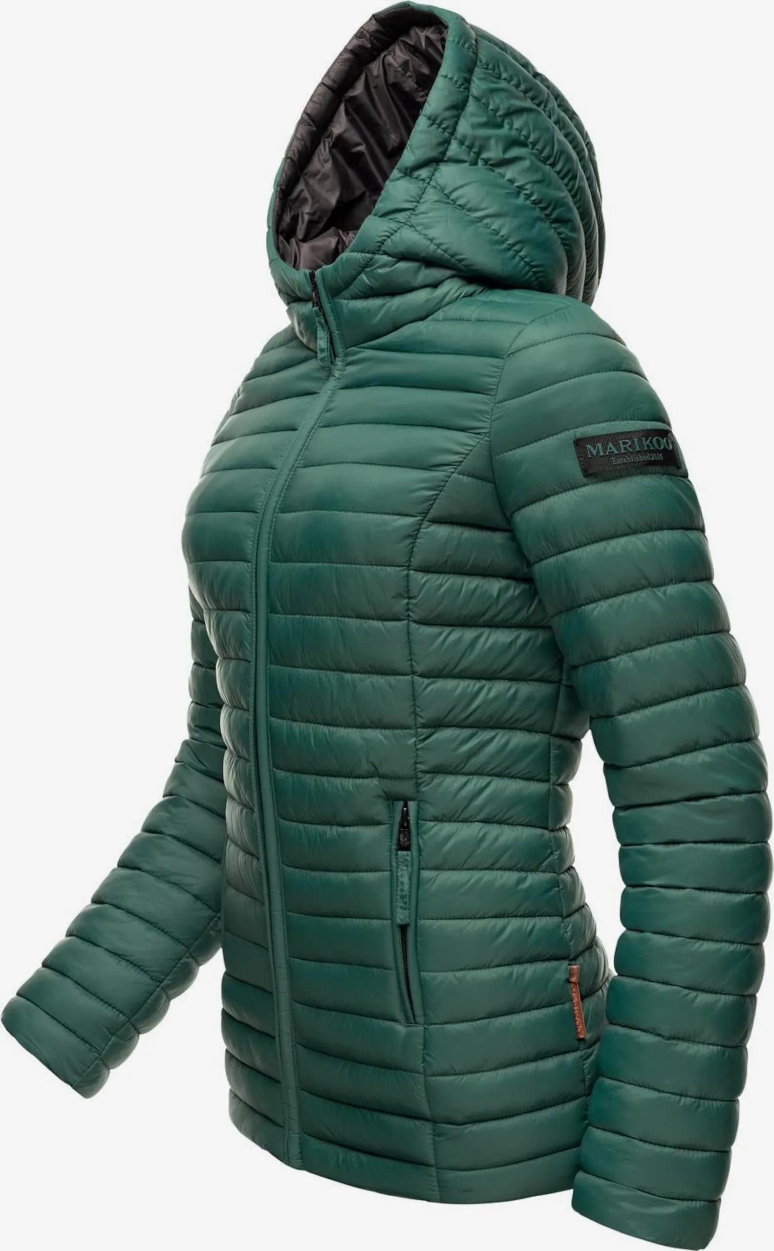 Marikoo Tussenjassen Tussenjas Asraa Dames Smaragd 4 Marikoo Tussenjassen Tussenjas Asraa Dames Smaragd - Afbeelding 2