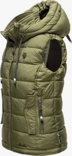 Marikoo Bodywarmers Bodywarmer Taisaa Dames Kaki -Groot Warenhuis Marikoo 54d7d6c39dcec8334e0bcc942b897663