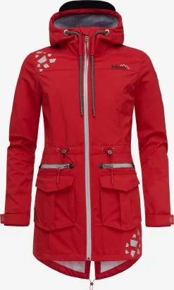 Marikoo Outdoor Jassen Functionele Jas Ulissaa Dames Rood -Groot Warenhuis Marikoo 57d6713243ca4ffdf4a51530a7de389c