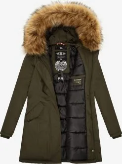 Marikoo Parkas Winterparka Karmaa Dames Olijfgroen -Groot Warenhuis Marikoo 5c040e0e72b6e45b13f05a803fe7cdd1