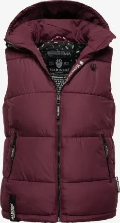 Marikoo Bodywarmers Bodywarmer Eisflöckchen Dames Bordeaux -Groot Warenhuis Marikoo 5df3c3fe92de1adef6f278234097eba7