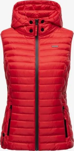 Marikoo Bodywarmers Bodywarmer Hasenpfote Dames Rood