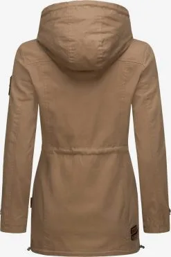 Marikoo Parkas Tussenparka Nyokoo Dames Lichtbruin -Groot Warenhuis Marikoo 66545a6a66762ad6165915b318ba1bdf