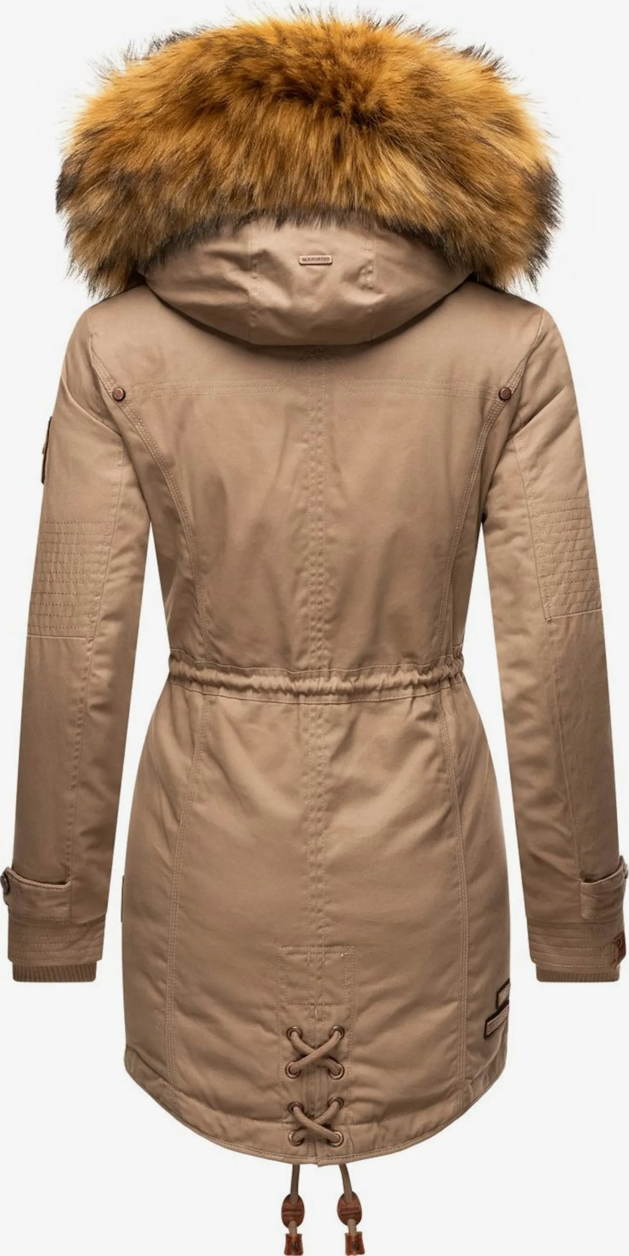 Marikoo Parkas Winterparka La Viva Dames Lichtbeige 5 Marikoo Parkas Winterparka La Viva Dames Lichtbeige - Afbeelding 3