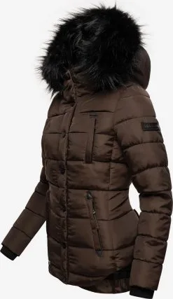 Marikoo Winterjassen Winterjas Lotusblüte Dames Bruin -Groot Warenhuis Marikoo 6a52451536151a13a5b9fb2de6053816