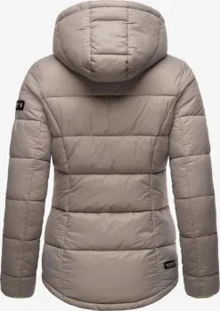 Marikoo Winterjassen Winterjas Leandraa Dames Lichtgrijs -Groot Warenhuis Marikoo 70eed57840c708a5b7818a5e838568f9